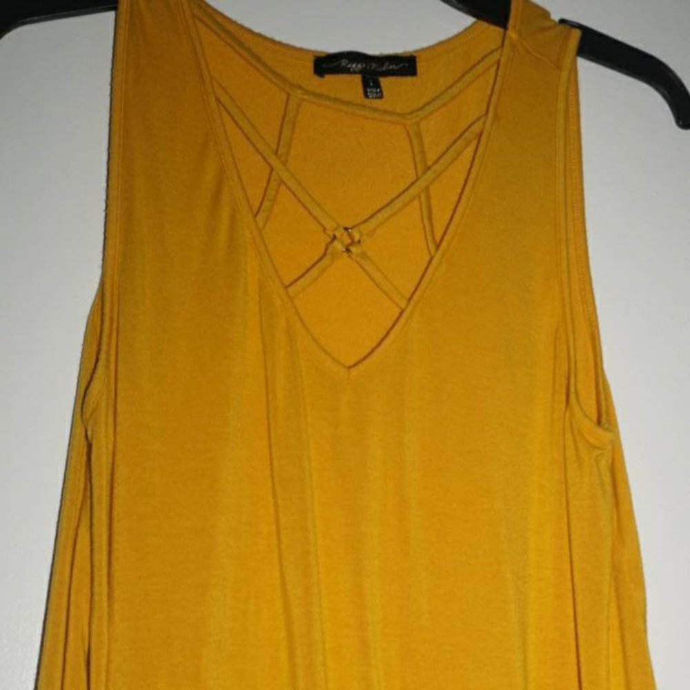 Yellow tank top